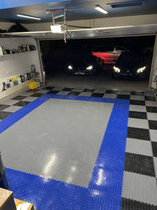 Great for Bathrooms Kitchens <b>Workshops</b> Wet Areas Anti-Slip PVC Locking Floor Mats Textured Surface 6mm Safety Vinyl Flooring - Product Image 6