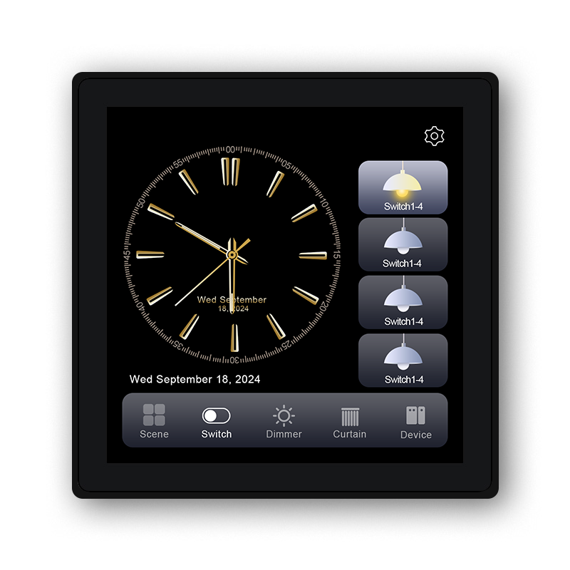 4 gang White need work with tuya zigbee gateway