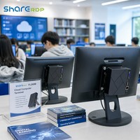 Sharerdp FL200M Thin Client Cloud Terminal ARM Quad Core RDP 8.1 10.1 Protocole Éducation PC ARM Zero Client Vente en Gros Usine