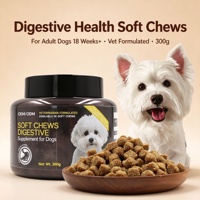 Friandises à mâcher douces pour chiens adultes avec vitamine E et glucosamine pour soutenir la santé des articulations