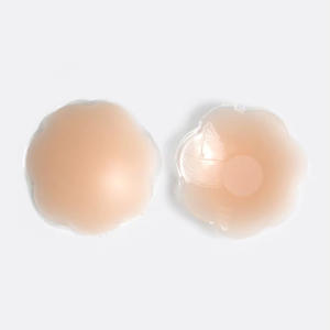 Empanadas para pezones, cubierta para pezones, recién llegado, adhesivo ultrafino <span class=keywords><strong>perforado</strong></span> sin costuras mate, silicona reutilizable para mujeres, silicona 100% - Product Image 3