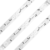 Bande LED rétroéclairée sur mesure, forme personnalisée, lumière LED blanche pour enseignes commerciales et rétroéclairage de caissons lumineux