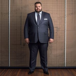 Diseños personalizados <span class=keywords><strong>Tallas</strong></span> <span class=keywords><strong>grandes</strong></span> <span class=keywords><strong>Trajes</strong></span> de hombre para <span class=keywords><strong>boda</strong></span> de negocios Ropa de fiesta informal - Product Image 2