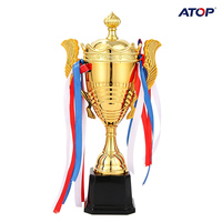 Piala Kejuaraan Logam Ukuran Besar JINZUN Pemenang Trofi Pemain Terbaik Liga Grand Final Pengiriman Cepat Piala Trofi