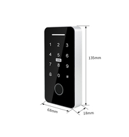 Terminal de contrôle d'accès et de présence commercial par empreinte digitale, étanche, avec mot de passe et carte, compatible OEM/ODM, contrôle d'accès RFID