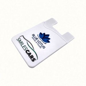 Vente directe d'usine, porte-cartes en silicone pour téléphone portable, pour cadeaux d'affaires et promotionnels - Product Image 1