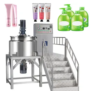 Nuovo omogeneizzatore in acciaio inox 500L Ce certificato cosmetico Mixer/Shampoo creatore di sapone liquido reattore di miscelazione con motore affidabile