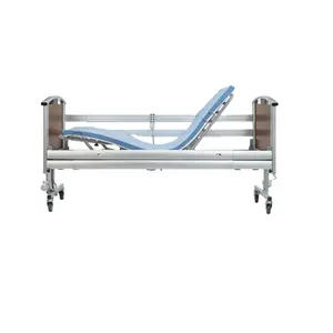 electric folding beds home care hospital bed JL668 portable electric hospital wooden medical bed distributor treatment