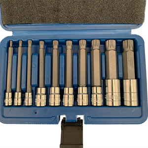DZT/Dongzhe 10-Piece M-Type <b>Socket</b> Set 1/4 In Chrome Vanadium Steel For Auto Repair Mechanic Tools - Product Image 4