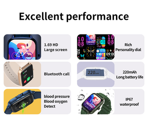 Montre connectée ronde étanche, bracelet intelligent tactile pour le sport, appels, suivi de la fréquence cardiaque, fitness tracker pour hommes et femmes, montres intelligentes - Product Image 6