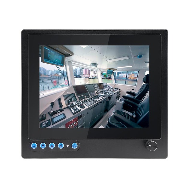 8 Inch Industrial LCD 1000 Nits Capacitive Touch Screen Monitor Panel Display Ip65 with Dimmer