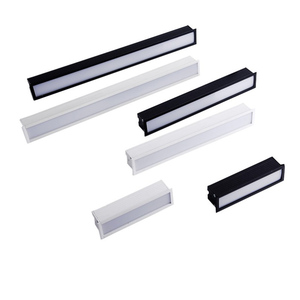 Difusor de Luz lineal LED esmerilado empotrado 5W 10W 15W 20W 30W 40W 45W Luz de matriz LED Blanco mate y negro mate - Product Image 1