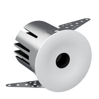 Spot LED encastré COB pour salon, Zigbee, dimmable, 7W 12W, CRI93, garantie 3 ans, angle de faisceau 24/36°, aluminium, IP40