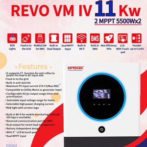 Salidas duales Diseño RGB 4kw 6kw 8kw 11kw con energía de inversor híbrido MPPT - Product Image 1