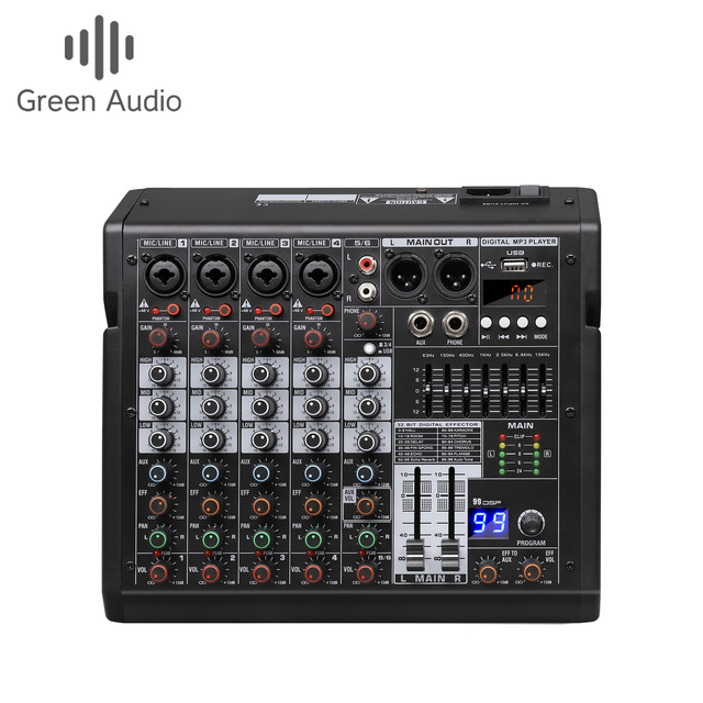 GAX-TDS6 Audio Mixer MP3 Player With Recording and BT Function