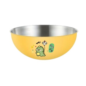 Tazones de acero inoxidable apilables para mezclar, para ensaladas, lavar verduras, hornear, amasar, batir huevos - Product Image 2