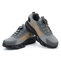 Chaussures de travail à embout d'acier légères, antidérapantes, indestructibles, pour hommes