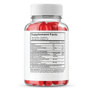 Gomitas quemagrasas desintoxicantes de marca privada OEM/ODM, gomitas adelgazantes veganas sin azúcar con sidra de manzana, gomitas adelgazantes Keto para adultos - Product Image 6