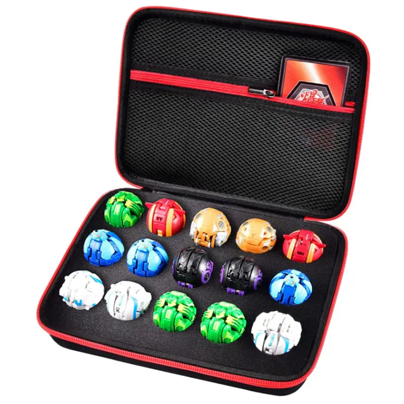 Rits Gesloten Eva Hard Case Speelgoed Organizer Case Eva Case Voor Bakugan Battle Planet Gepantserde Alliantie Speelgoed