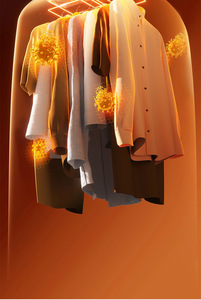 Mini sèche-linge portable pliable, sèche-linge électrique intelligent à minuterie, séchage rapide, <span class=keywords><strong>armoire</strong></span> de séchage domestique avec sac de séchage, style compact pour les voyages - Product Image 6