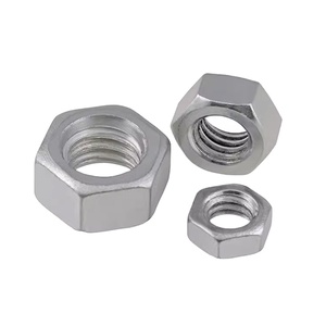 Hình lục giác Nut 4 #-40 6 #-32 8 #-32 10 #-24 12 #-24 1/4-20 ~ 3/4-16 304 thép không gỉ Hex Nut American chủ đề phù hợp cho ốc vít bu lông - Product Image 1