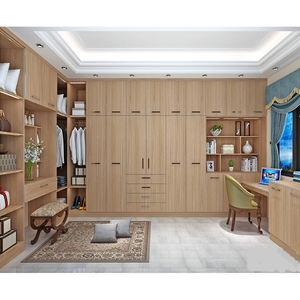 Foshan Mobilier de maison personnalisé en usine Placard en contreplaqué Organisateurs dressing Armoire penderie - Product Image 5