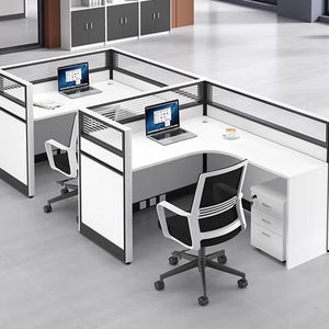 Postes de travail de <span class=keywords><strong>bureau</strong></span> commerciaux au design moderne et luxueux Diviseurs et cloisons de <span class=keywords><strong>bureau</strong></span> haut de gamme - Product Image 4