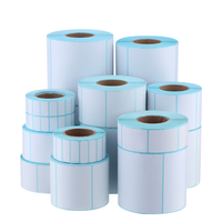 Étiquettes de code-barres en cuivre sur mesure Barway, transfert thermique, autocollants d'expédition postale, 35 mm * 58 mm, impression blanche autocollante personnalisée