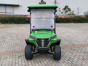 Voiture de golf électrique à 10 places à énergie solaire, 4 roues motrices tout-terrain avec batterie 72V et autonomie de 90 km pour hôtel-resort - Product Image 3