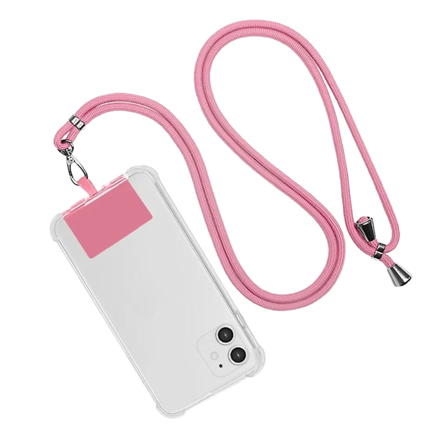 Universal Nylon Crossbody Phone Strap Polyester Mobile Phone Cases Cute Chain Unti-Falling Lanyards Accessory for iPhone 16 17