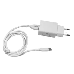 5v 2.1A 여행 벽 USB-C 어댑터 케이블 키트 100w 20w Pd 가정용 모바일 충전기 와이어 충전기 휴대 전화