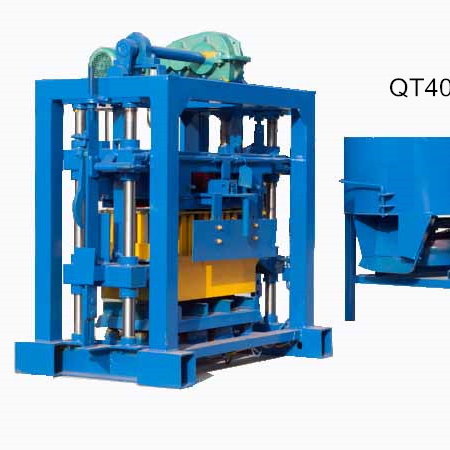 Qt40-2 ручной оборудование для производства строительных материалов, машина изготовляющая кирпичи, по выгодной цене в Kenya