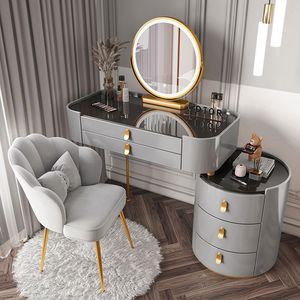 white christmas dresses Cardinal Dressing Table with Utility Shelf & Mirror – Chahyay.com