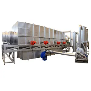 Ubc Decoeren Aluminium Delacering Continue Pyrolyse Oven Kokosnoot Biomassa Deeltjes Recycling Machine