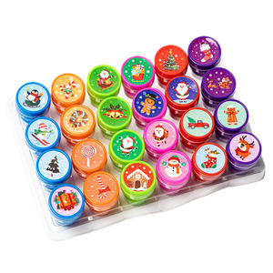 Timbro Flash Natalizio con Sigillo Cartoon Popolare, Regalo per Feste di Natale, Giocattoli per Bambini, Premi - Product Image 2