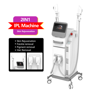 Máquina IPL 2 en 1 con Doble Pistola para Rejuvenecimiento de la Piel, Eliminación de Pecas, Eliminación de Pigmentos, Depilación, Dispositivo de Belleza IPL E-Light - Product Image 3