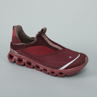 Chaussures décontractées pour femmes Printemps-Été, style slip-on, design tissé volant, semelle souple, légères, baskets de course paresseuses