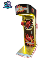 Arcadix Amusement Custom Punch Power Coin Operated Boxautomat Electronic Punching Game Hit Arcade Boxer Machine Street Play