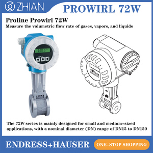 เครื่องวัดอัตราการไหลแบบหนีบยี่ห้อ Endress+Hauser รุ่น E+H Prowirl 72W ของแท้ใหม่ ขนาด DN15-DN150 สำหรับวัดการไหลของก๊าซ - Product Image 1