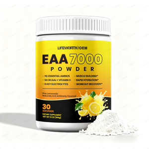Lifeworth Natural EAA + BCAA Powder untuk Pemulihan Otot Dewasa dengan 9 Asam Amino Esensial untuk Pemulihan Selama dan Setelah Latihan - Product Image 2