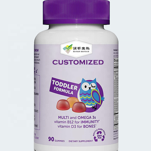 Hệ thống miễn dịch đa Omega-3 <span class=keywords><strong>Vitamin</strong></span> B12 <span class=keywords><strong>B</strong></span> Vegan Gummy Kẹo <span class=keywords><strong>vitamin</strong></span> D3 <span class=keywords><strong>b</strong></span>ổ sung cho người lớn - Product Image 1