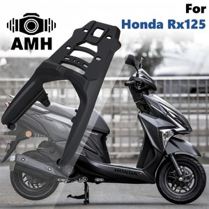 Accessoires de moto, porte-bagages arrière en alliage d'aluminium pour <span class=keywords><strong>Honda</strong></span> <span class=keywords><strong>RX125</strong></span> - Noir, porte-bagages, support de cargaison, étagère arrière pour moto - Product Image 3