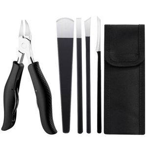 Outils de pédicure de haute qualité professionnel 3 pièces/4 pièces/5 pièces/6 pièces/7 pièces par ensemble pour outils de pédicure de pied de réparation de rainure d'ongle - Product Image 1