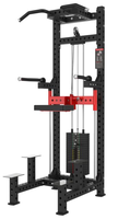 Barres parallèles assistées en acier, barre horizontale, machine à dips universelle, équipement de musculation commercial pour salle de sport