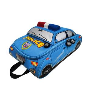 <span class=keywords><strong>Sac</strong></span> <span class=keywords><strong>à</strong></span> <span class=keywords><strong>dos</strong></span> personnalisé en forme de voiture de police 3D, sacs d'école pour enfants, sacs <span class=keywords><strong>à</strong></span> <span class=keywords><strong>dos</strong></span> au design cool, sacs d'école pour garçons, noir, imperméable, dessin animé, unisexe - Product Image 3