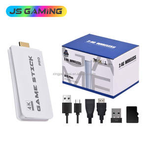 Consola de Juegos Inalámbrica JSGAMING M15 de 2.4GHz <span class=keywords><strong>para</strong></span> TV con 20000-30000 Juegos Integrados, Salida HD 4K, Control Inalámbrico, Más de 20 Emuladores - Product Image 1