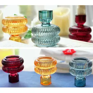 New Style Premium Wholesale Modern Small Candle Holder for Dinner Home Party Decor