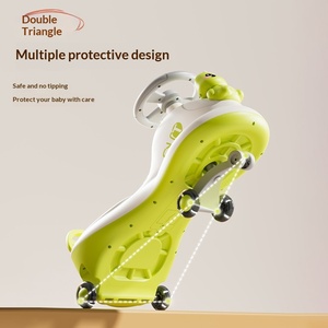 Triciclos para Niños - Vehículo Deslizante para Bebés de 1 a 6 Años con Música - Cuatro Ruedas, Unisex, Juguete Deslizante con Asiento - Product Image 4