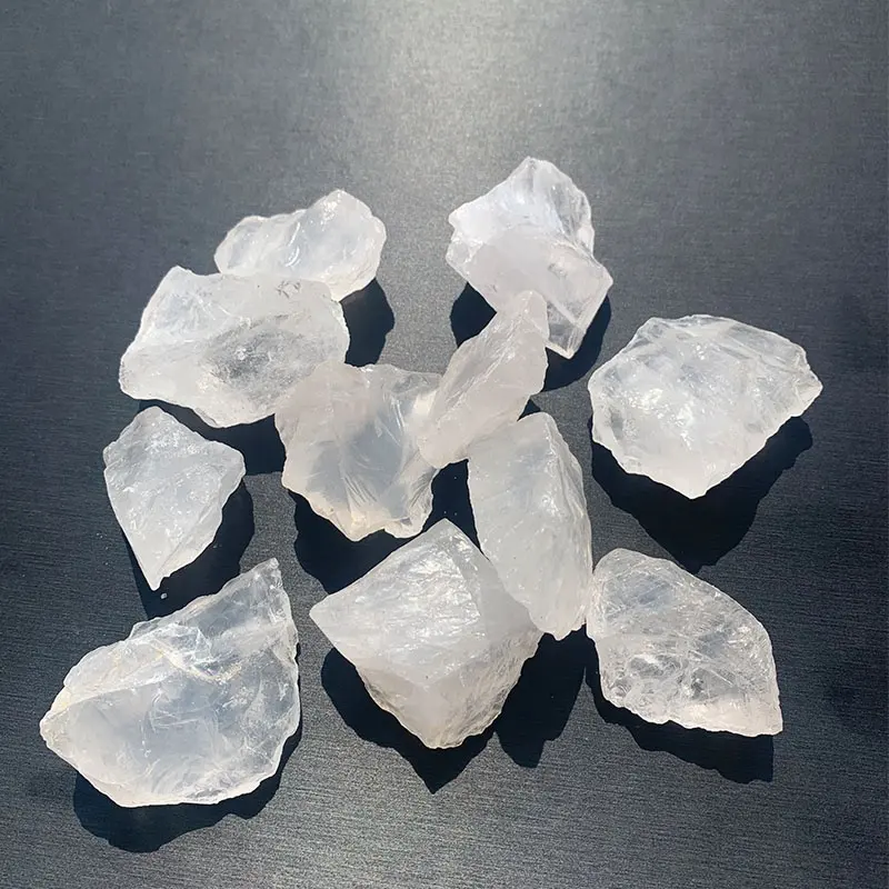 Wholesale natural raw crystal chakra clear quartz mineral specimen rough stone healing crystal for sale