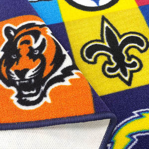 <span class=keywords><strong>Tapis</strong></span> NFL personnalisé imprimé terrain <span class=keywords><strong>de</strong></span> football américain <span class=keywords><strong>tapis</strong></span> antidérapant motif rugby logo paillasson - Product Image 4
